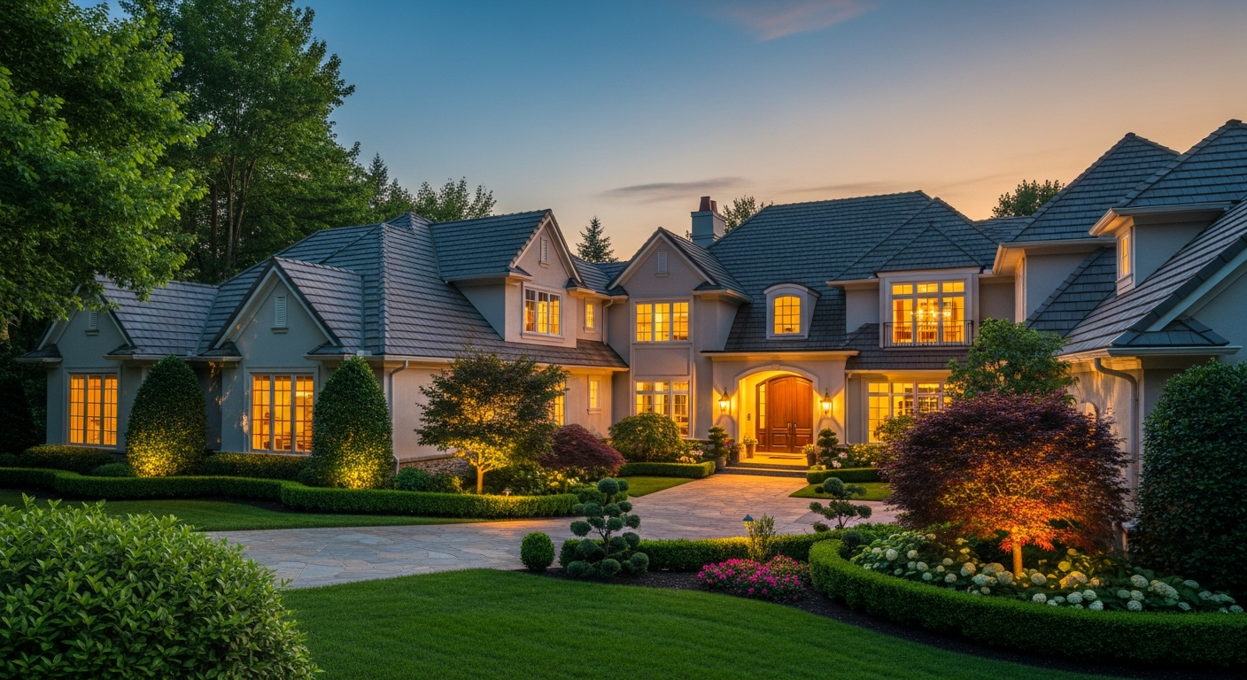 Visualize materials and colors on a home